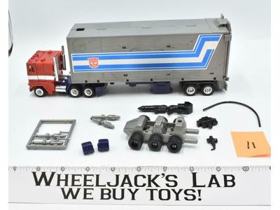 Optimus Prime GRAY BLOATED METAL #11 Complete 1984 G1 Transformers Hasbro