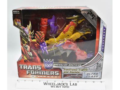 Predacon Bruticus Lights &amp; Sound 25th Ultra Universe NEW Hasbro Transformers