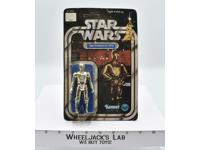 C-3PO 12 Back UNPUNCHED Sealed MOSC Star Wars 1977 Vintage Kenner Action Figure