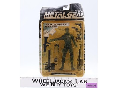 Solid Snake Transparent Variant Metal Gear Solid 1998 McFarlane Toys NEW MOSC