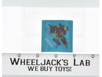 Blitzwing Reflector Hologram Vintage 1985 G1 Transformers Cookie Crisp