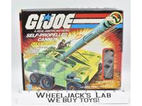 Slugger Self-Propelled Cannon w/ Box GI Joe 1984 Hasbro Action Vehicle Vintage