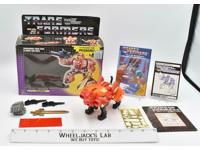 Rampage METAL NEAR MINT MIB 100% Complete 1986 Vintage G1 Transformers