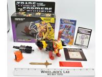Razorclaw METAL NEAR MINT MIB 100% Complete 1986 Vintage G1 Transformers