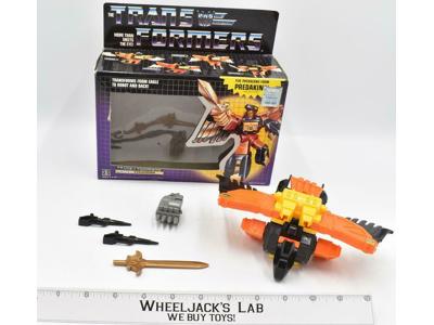 Divebomb METAL NEAR MINT MIB 100% Complete 1986 Vintage G1 Transformers