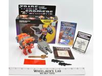 Tantrum METAL NEAR MINT MIB 100% Complete 1986 Vintage G1 Transformers