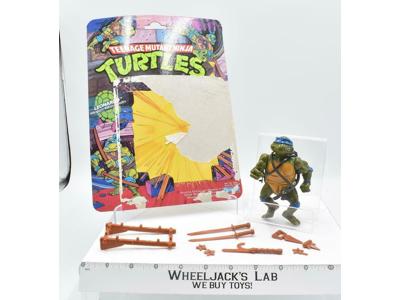 Leonardo 1988 COMPLETE W/CARDBACK TMNT Teenage Mutant Ninja Turtle Playmates