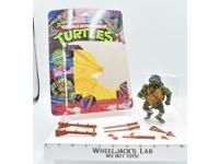 Leonardo 1988 COMPLETE W/CARDBACK TMNT Teenage Mutant Ninja Turtle Playmates