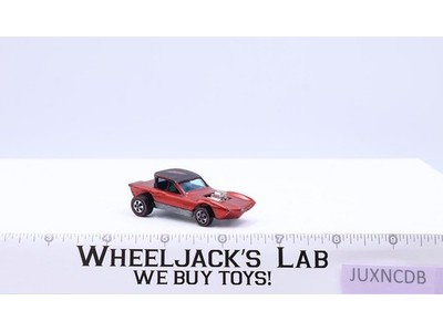 Python Red w/ Black Roof Hot Wheels 1967 1968 Mattel Vintage Redline RL HK