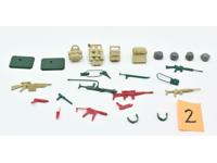 Lot #2 Battle Gear Accessory Pack 3 Complete Set 1985 Weapons Guns Gi Joe