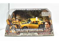 Bumblebee &amp; Sam MISB NEW Transformers Human Alliance ROTF 2008 Action Figure