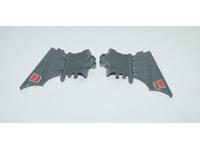 Grotusque Wings Pair W STICKER 1987 Hasbro Vintage G1 Transformers Action Figure