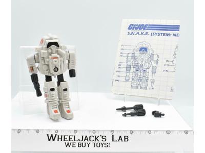 S.N.A.K.E. Armor Suit 100% Complete 1983 GI Joe Cobra Hasbro Action Figure