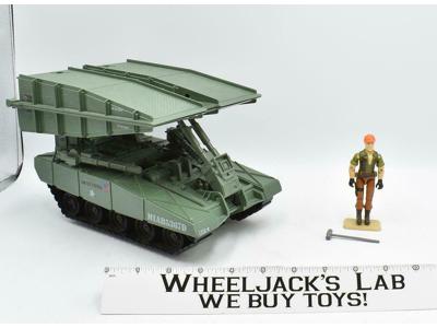 Bridge Layer Vehicle W/Toll Booth Complete 1985 GI Joe Cobra Vintage Hasbro