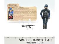 Cobra Officer V1.5 100% Complete 1982 GI Joe ARAH Vintage Hasbro Action Figure