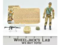 Airborne V1 100% Complete GI Joe 1983 Vintage Hasbro Action Figure