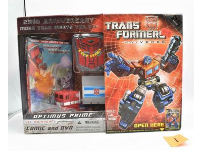 Optimus Prime #1 MISB Transformers Universe 25th Anniversary 2008 G1 Figure