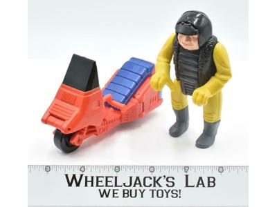 Eek &amp; Haunted Vehicle Wicket Wheelie The Real Ghostbusters 1988 Kenner Vintage