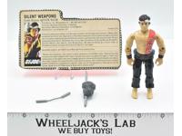 Quick Kick 100% Complete GI Joe V1 ARAH Vintage Hasbro 1985 Action Figure