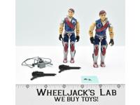 Tomax &amp; Xamot #2 100% Complete GI Joe V1 Vintage Hasbro 1985 Action Figure