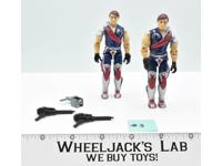 Tomax &amp; Xamot #3 100% Complete GI Joe V1 Vintage Hasbro 1985 Action Figure