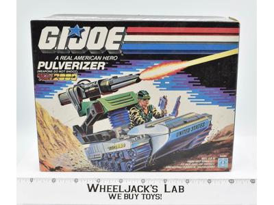 Pulverizer Battle Force 2000 W/Box 100% Complete GI Joe 1988 Action Figure