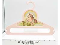 My Little Pony Cotton Candy 11.5" Clothes Hanger Hasbro Melodic Ltd 1984