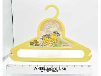 My Little Pony Bubbles 11.5" Clothes Hanger Hasbro Melodic Ltd 1984