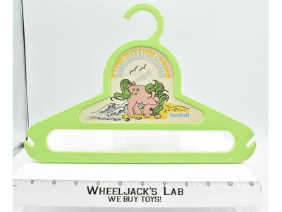 My Little Pony Seashell 11.5" Clothes Hanger Hasbro Melodic Ltd 1984