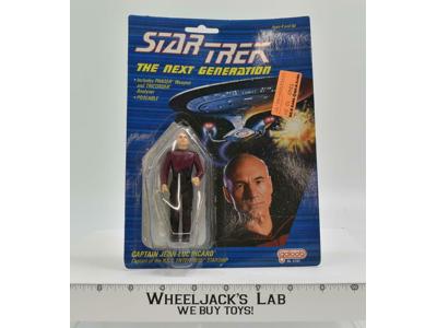 Captain Jean-Luc Picard Star Trek The Next Generation Galoob 1988 Vintage Figure