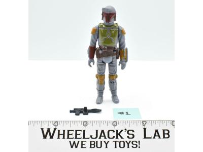 Boba Fett #1 100% Complete Star Wars 1979 Vintage Kenner Action Figure NO REPRO