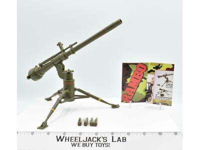 Rambo 106mm Recoilless Anti-Tank Gun Complete 1986 Coleco Vintage