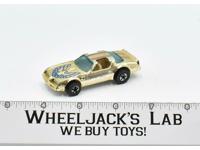 Hot Bird Firebird Gold Chrome 1977 Mattel Vintage Hot Wheels Blackwall