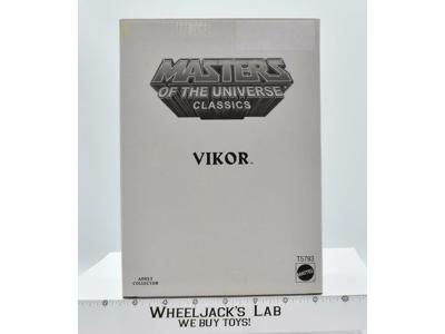 Vikor MOSC w/ Mailer He-Man Masters of the Universe 2010 MOTUC Mattel