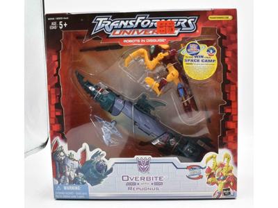 Overbite With Repugnus MISB NEW Transformers Universe 2004 RID Hasbro Figure