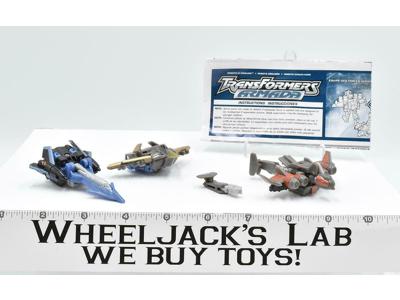 Terradive, Thunderwing, Gunbarrel 100% Complete Armada 2002 Hasbro Transformers