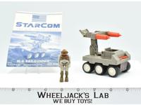 M-6 Railgunner Ground Attack Vehicle #1 100% Complete Starcom 1986 Coleco