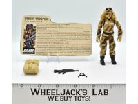 Dusty Desert Trooper V1 100% Complete 1985 GI Joe Vintage Hasbro Action Figure