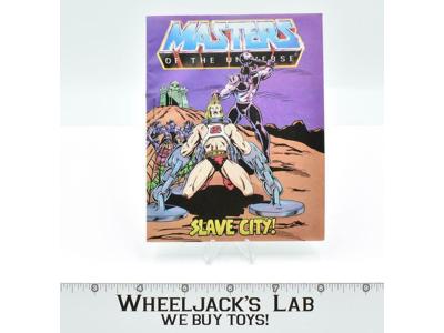 Slave City! Mini Comic He-Man Masters of the Universe MOTU MATTEL 1983