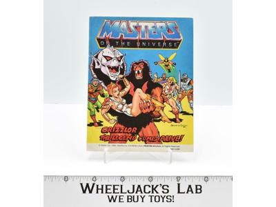 Grizzlor The Legend Comes Alive! Mini Comic Book MOTU Masters of the Universe