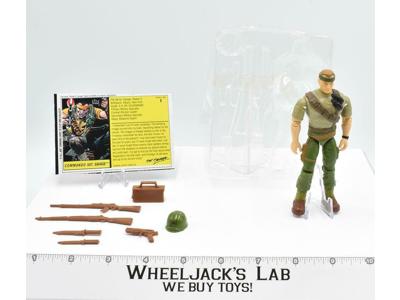 Commando Sgt. Savage 100% Complete 1994 GI Joe ARAH Hasbro Action Figure