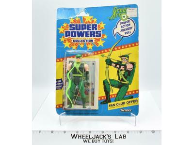 Green Arrow NEW MOSC Super Powers 1985 Kenner Vintage Action Figure