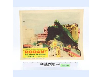 Rodan the Flying Monster 1957 Sci-fi/Horror Movie Lobby Card Poster 11x14