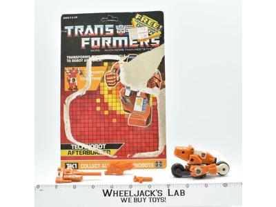 Afterburner W/CARDBACK COMPLETE Vintage1987 G1 Transformers Action Figure