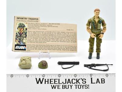 Foot Loose 100% Complete GI Joe V1 ARAH Vintage Hasbro 1985 Action Figure
