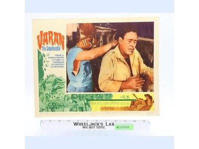 Varan the Unbelievable 1962 Sci-fi/Horror Movie Lobby Card Poster 11x14