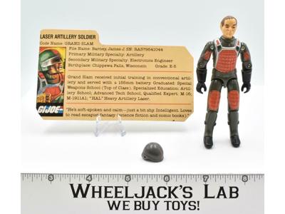 Grand Slam V1.5 1983 GI Joe ARAH Vintage Hasbro Action Figure