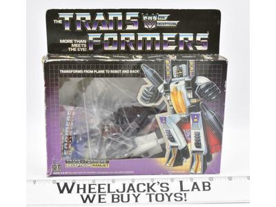 Ramjet MIB 100% Complete 1985 Vintage Hasbro Action Figure G1 Transformers