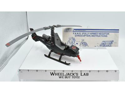 Cobra F.A.N.G FANG Assault Gyrocopter Helicopter1983 Vehicle GI Joe Vintage