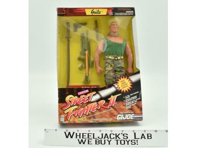 Guile Street Fighter II G.I. Joe 12" NEW MISB 1993 Hasbro Toy Action Figure